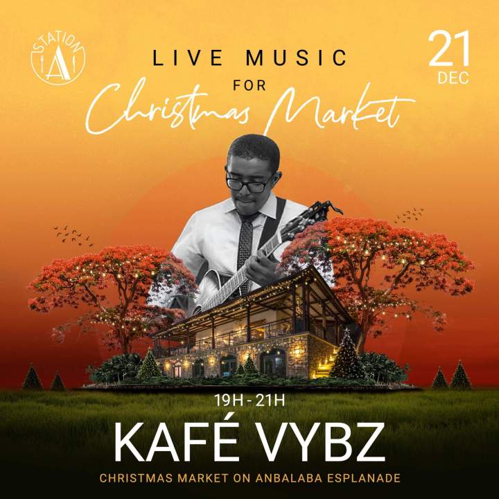 Station A   Live music for Christmas Market (Kafé Vybz) 2025 12 21 POST